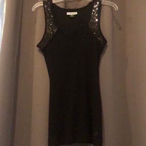 Guess black sequin tank